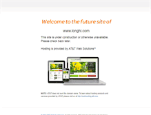 Tablet Screenshot of longhi.com